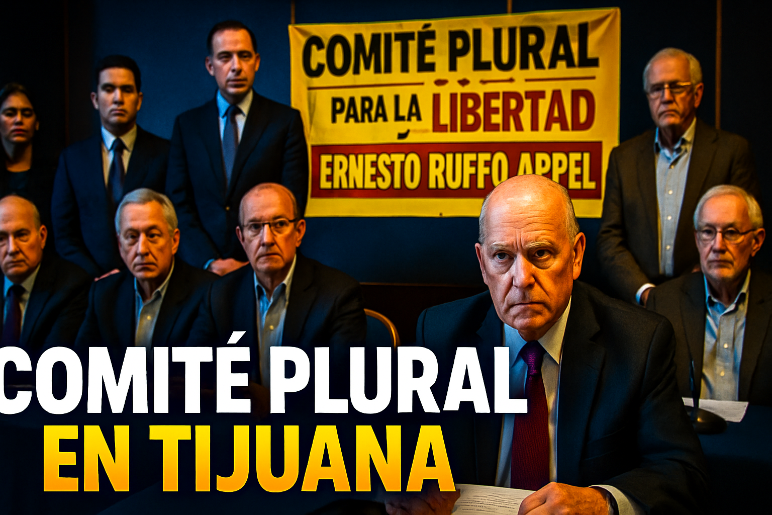 Impulsan en Tijuana el Comité Plural para la Libertad de Ernesto Ruffo Appel